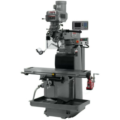 12" x 54" New Jet Vertical Mill Model JTM-1254RVS with Acu-Rite 203 DRO & X Powerfeed