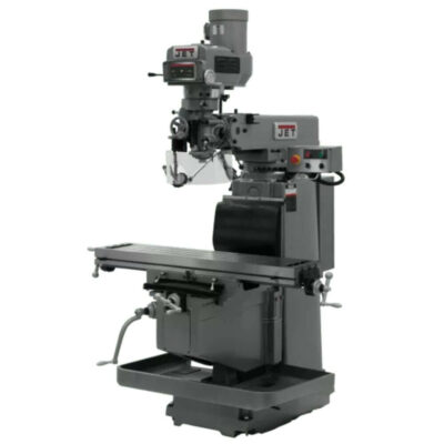 12" x 54" New Jet Vertical Mill Model JTM-1254RVS with Acu-Rite 303 3X (K) DRO, X & Y Powerfeeds
