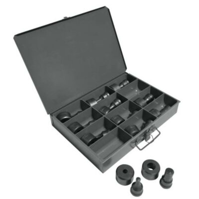 New Jet 12 Piece Round Punch and Die Set with Storage Case for JIW-45T Ironworker