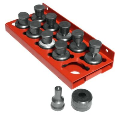 New Jet 10 Piece Round Punch and Die Set with Tray for JIW-45T Ironworker